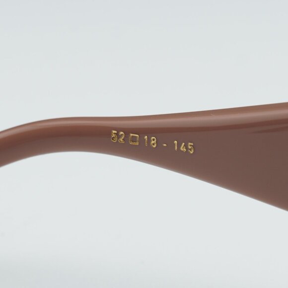 Valentino V-QUATTRO VLS-109H Rectangle Sunglasses - Caramel/Brown - Picture 6 of 10